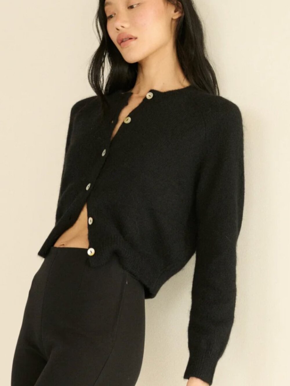 Doen Petra Cardigan Black Size L